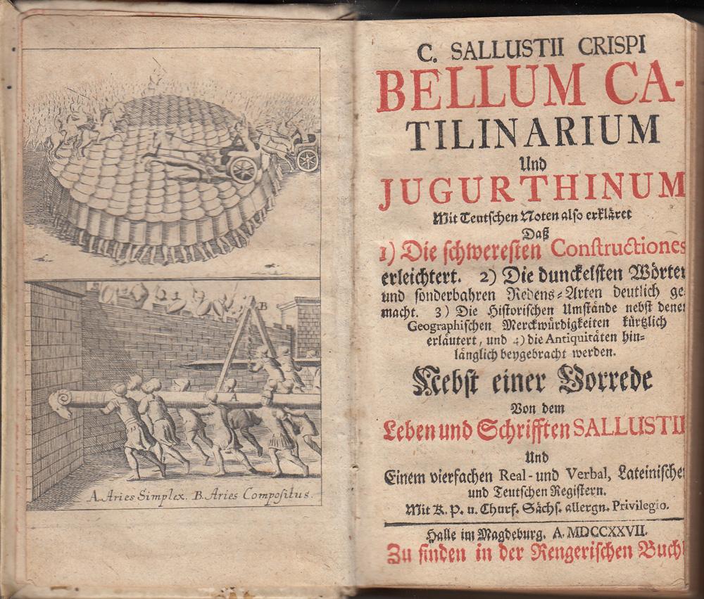 SALLUSTIUS CRISPUS, GAIUS SALLUST - ZVAB