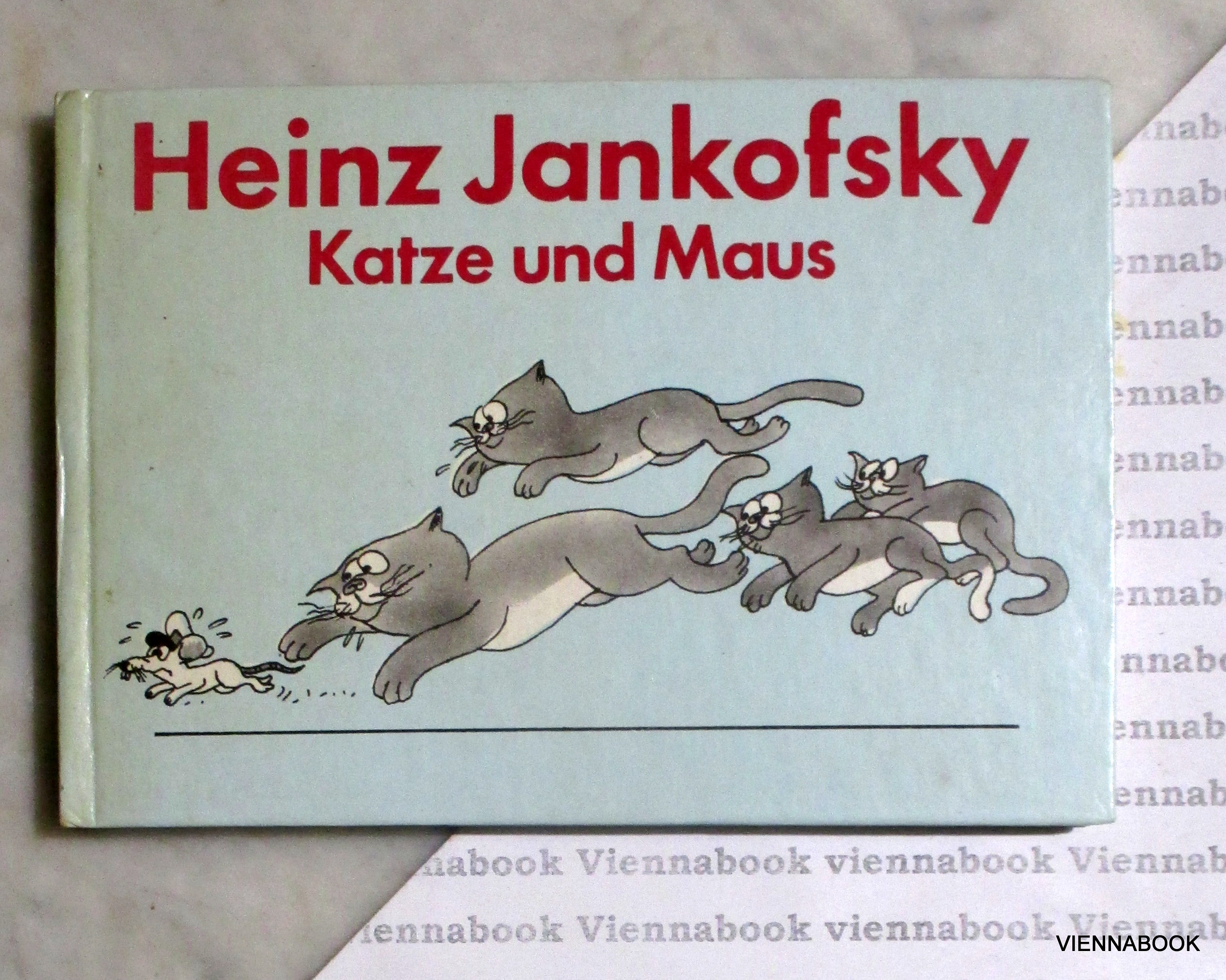 Katze Und Maus Karikaturen Von Jankofsky Heinz Gut Hardcover 19 1 Auflage Viennabook Marc Podhorsky E U
