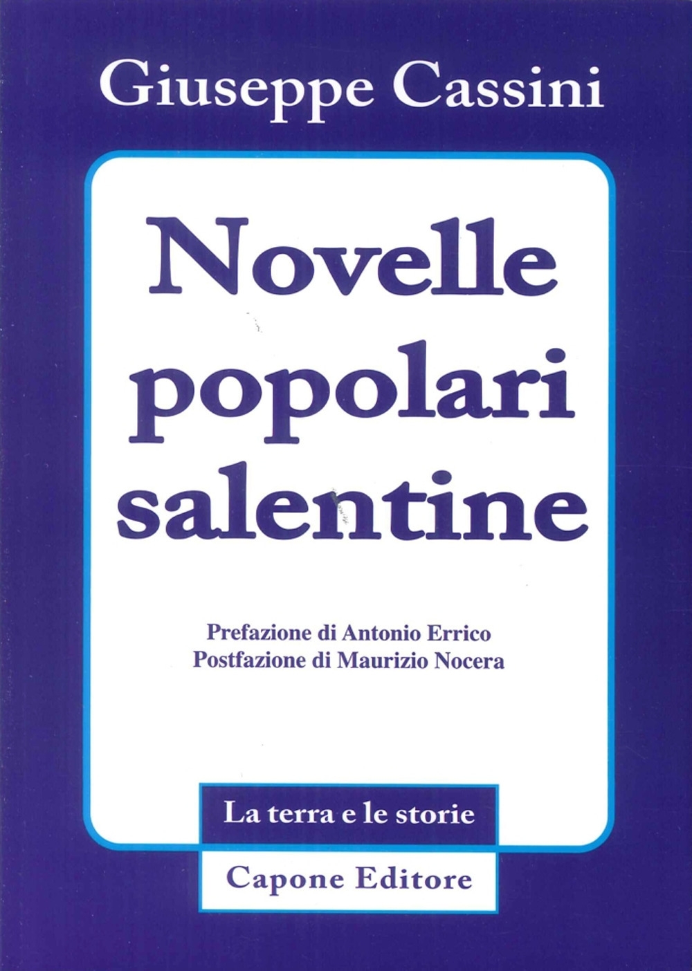 Novelle Popolari Salentine - Giuseppe Cassini