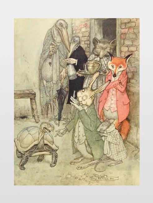 Aesop's Fables. by AESOP: Fine Hardcover (1912) First