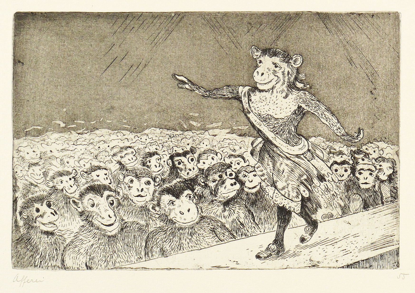 Höpfner, Wilhelm. Afferei von Wilhelm Höpfner sehr guter Zustand