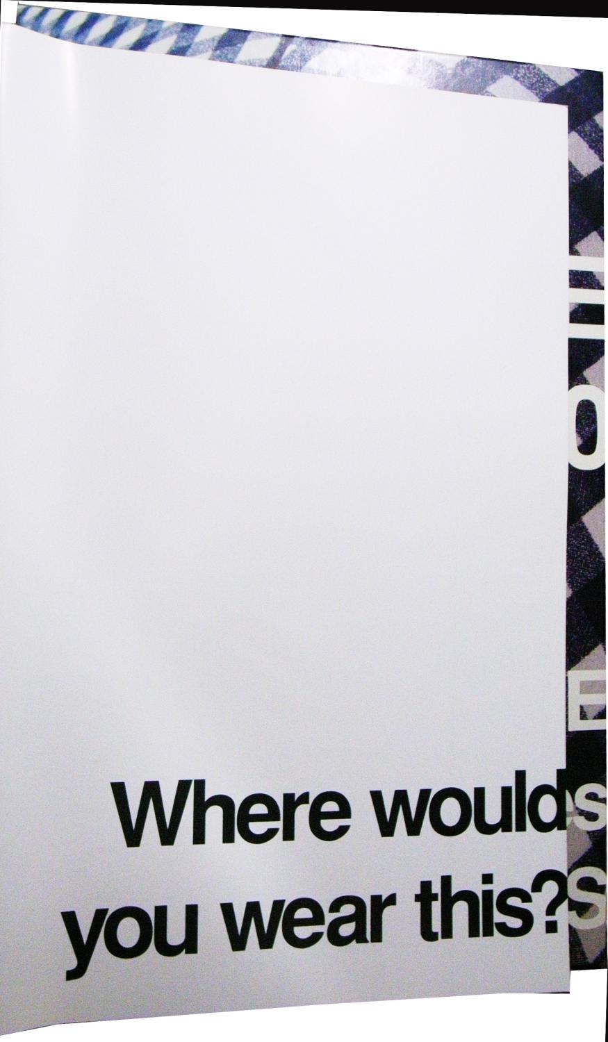 Visionaire *20 (Comme des Garcons) by Gan, Stephen Visionaire *20 (Comme des Garcons) by Gan, Stephen