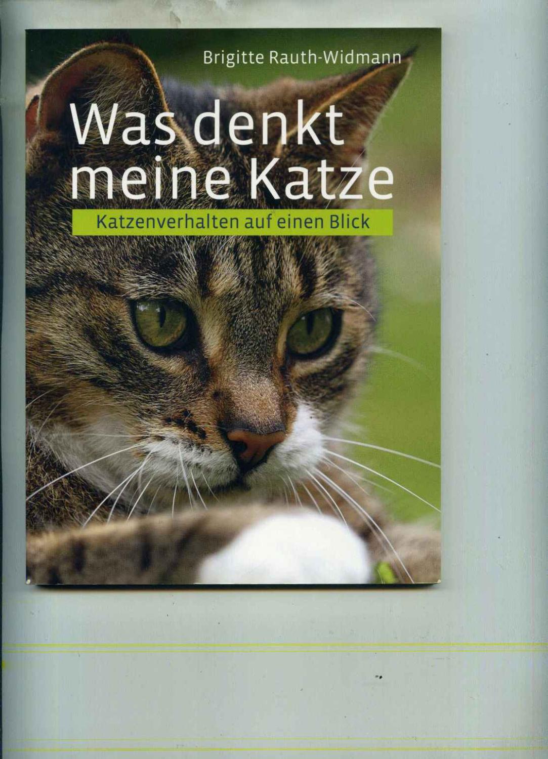 Was denkt meine Katze. Katzenverhalten auf einen Blick - Rauth - Widmann, Brigitte