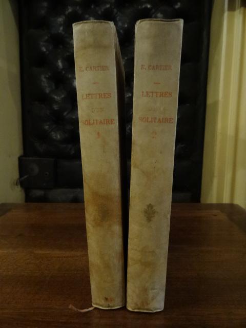 L'art Chrétien, Lettres d'un Solitaire. Cartier [Near Fine] [Hardcover]