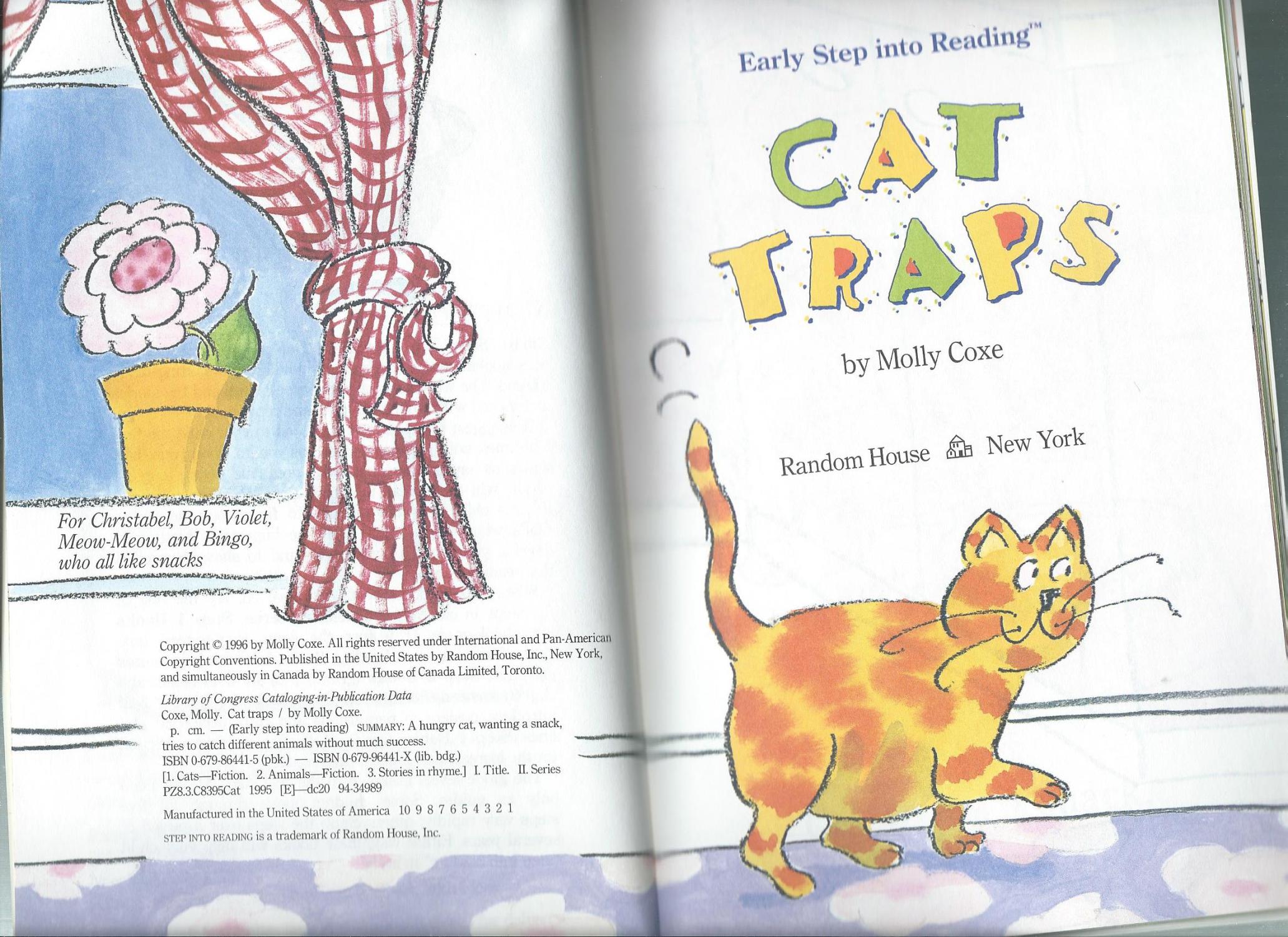 Cat Traps by Molly Coxe: 9780679864417 | : Books
