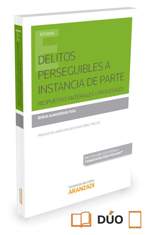 Delitos perseguibles a instancia de parte (papel + e-book) - Almodóvar Puig, Borja