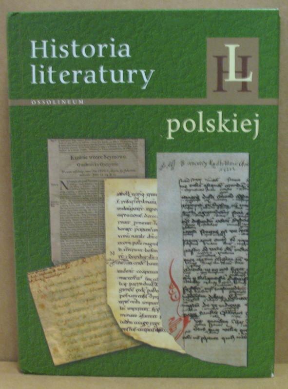 Historia literatury polskiej.