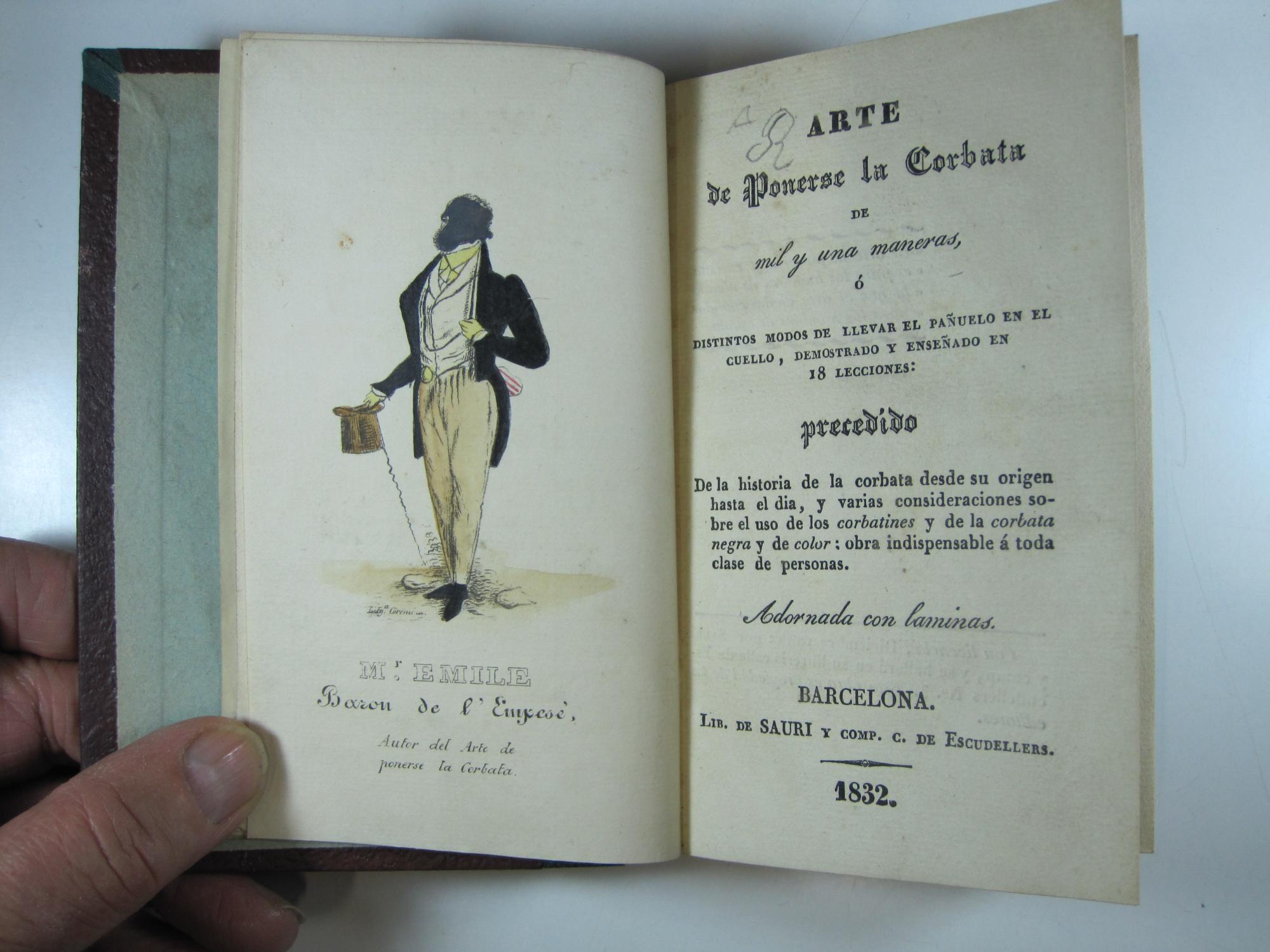 ARTE DE PONERSE LA CORBATA DE MIL Y UNA MANERAS Ó DISTINTOS MODOS DE