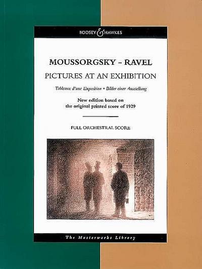 Bilder einer Ausstellung : Orchester. Studienpartitur. - Modest Mussorgskij