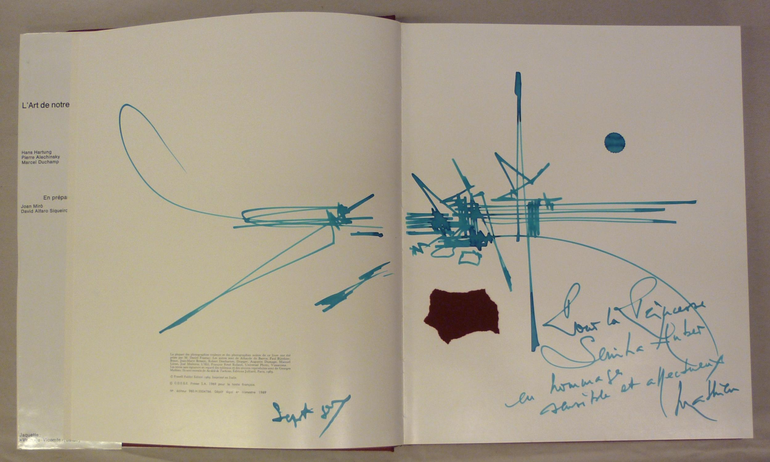 Georges Mathieu. von Mathieu, Georges - Mathey, François.: (1969 ...