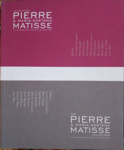 LA COLECCIÓN PIERRE & MARIA-GAETANA MATISSE EN THE METROPOLITAN MUSEUM OF ART, NUEVA YORK. THE PIERRE & MARIA-GAETANA MATISSE COLLECTION AT THE METROPOLITAN MUSEUM OF ART, NEW YORK.