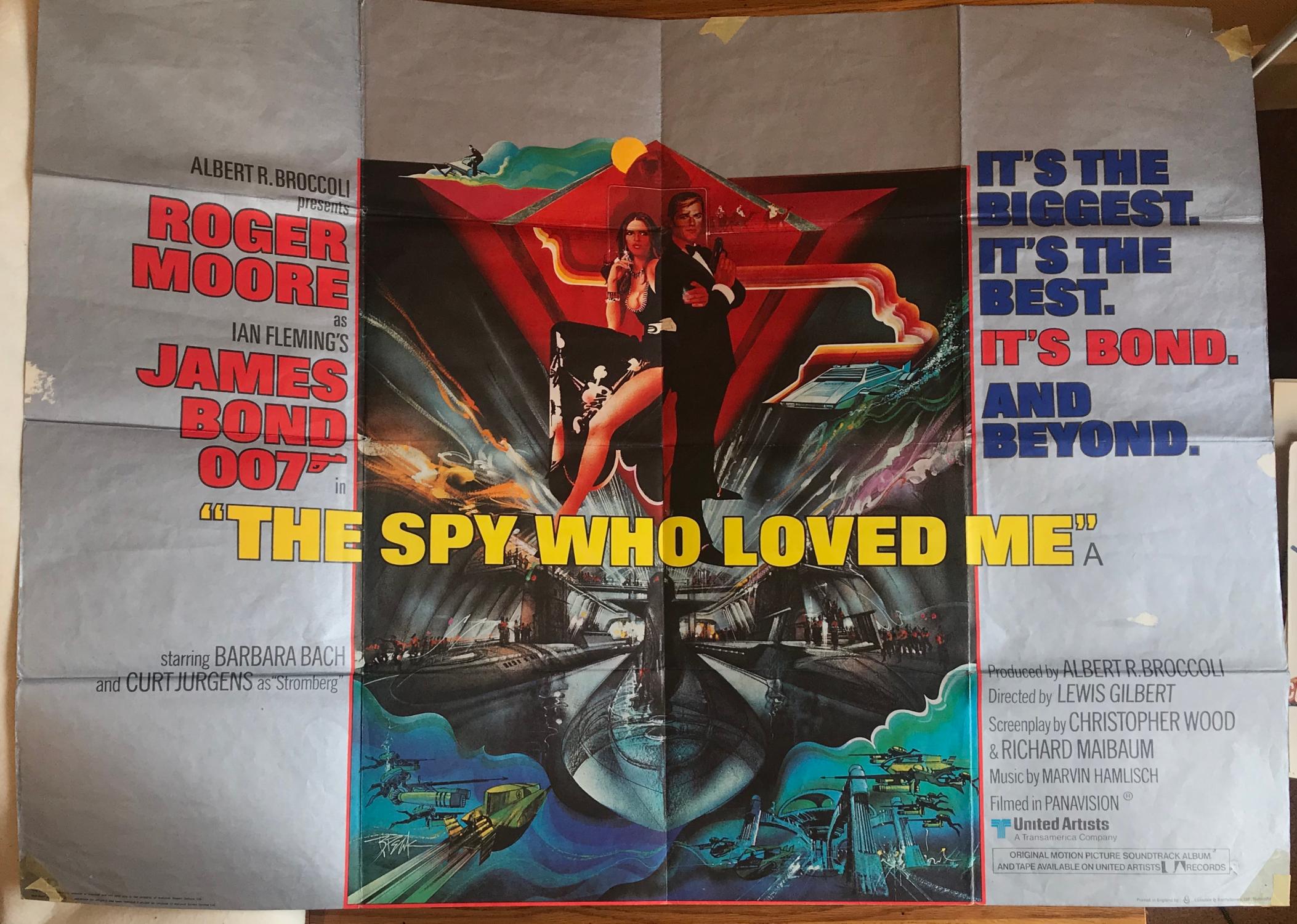 James Bond, The Spy Who Loved Me by FLEMING IAN (1977) James M