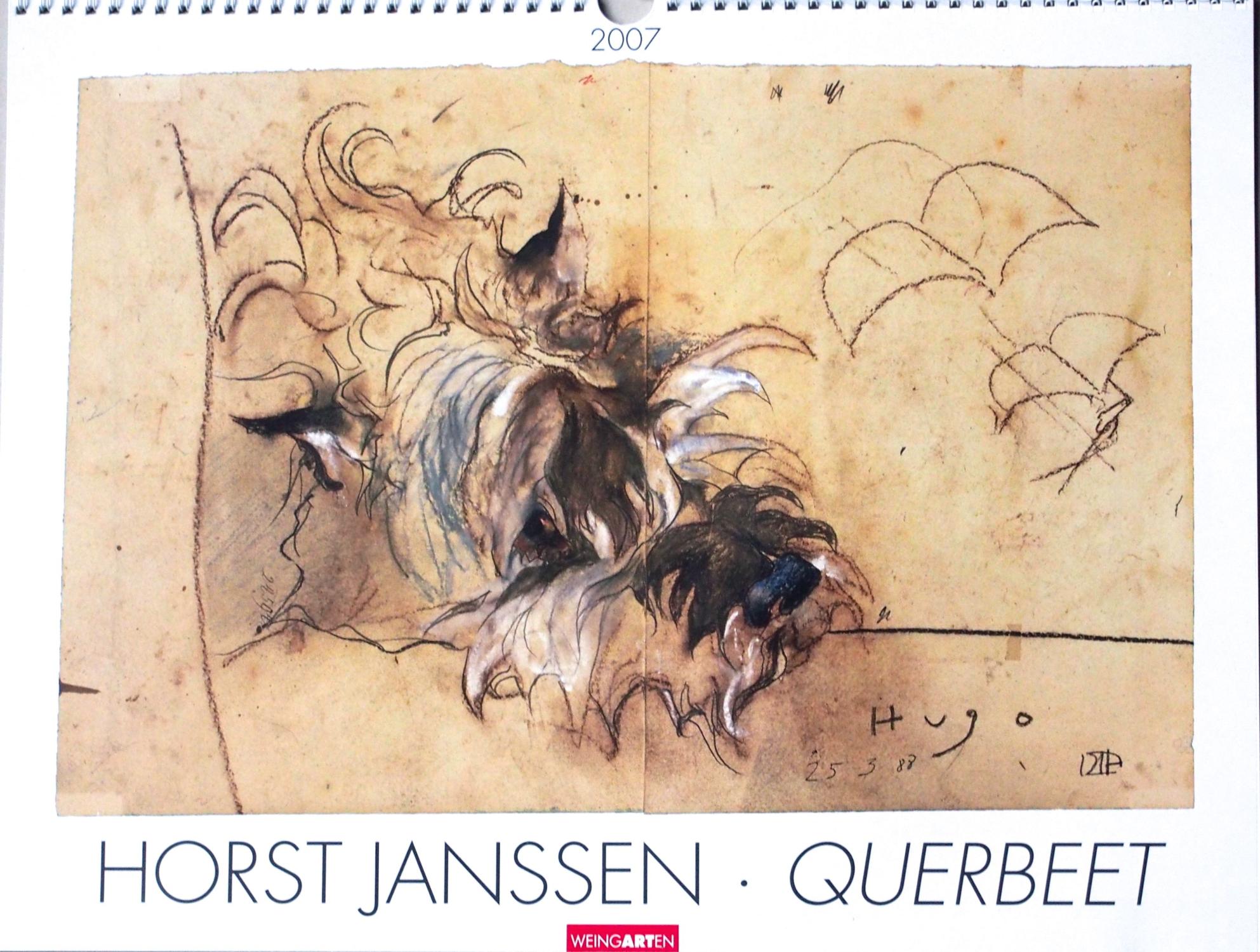 Horst Janssen Querbeet Kalender 2007 von Janssen, Horst Sehr gut Kein