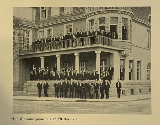 Festschrift zur Einweihung des neuen Corpshauses der Rhenania zu