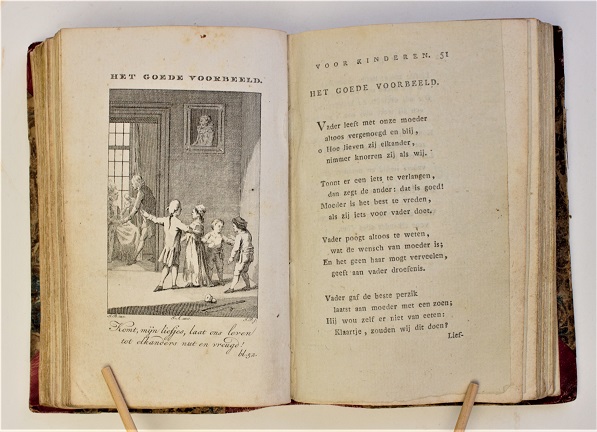 Kleine gedigten voor kinderen. Met gegraveerde titelpagina (eerste