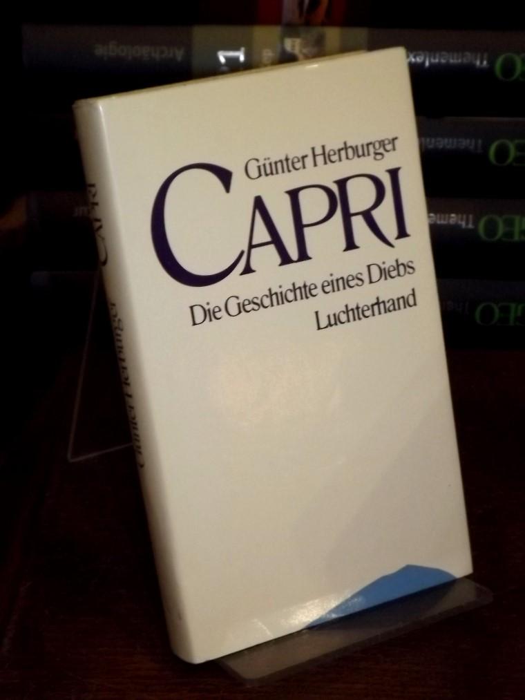Capri. Die Geschichte eines Diebs. - Herburger, Günter