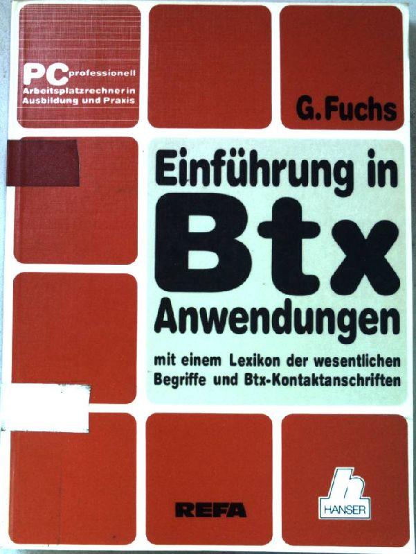 Einführung in BTX - Anwendungen