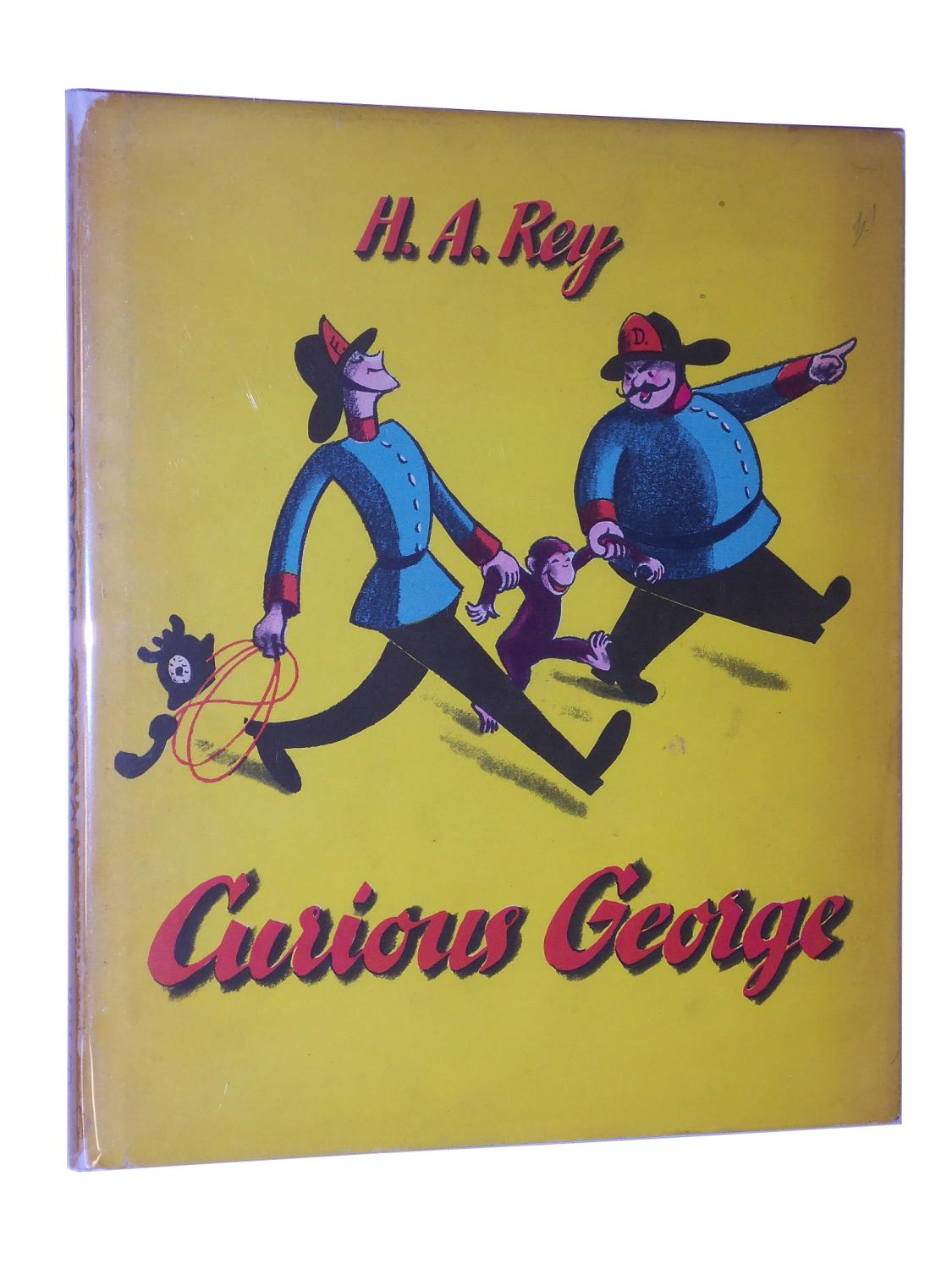 Curious George By Rey H A Near Fine Hardcover 1958 1st Edition