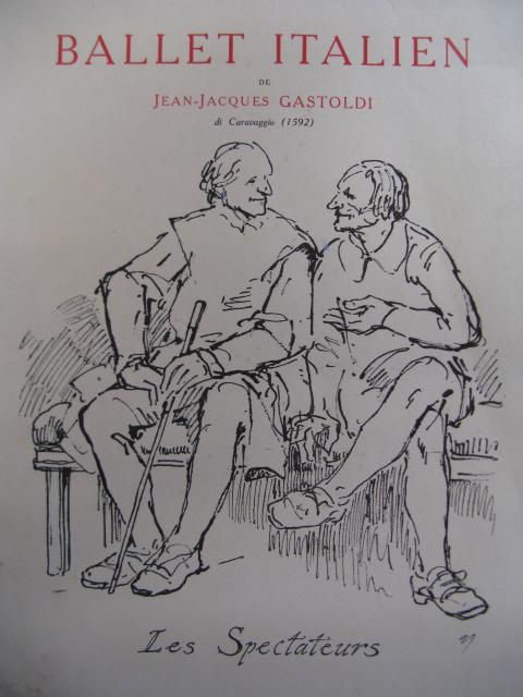 GASTOLDI J. J. Ballet Italien Chant Piano 1913 GASTOLDI J. J. Ballet Italien Chant Piano 1913 [ ]