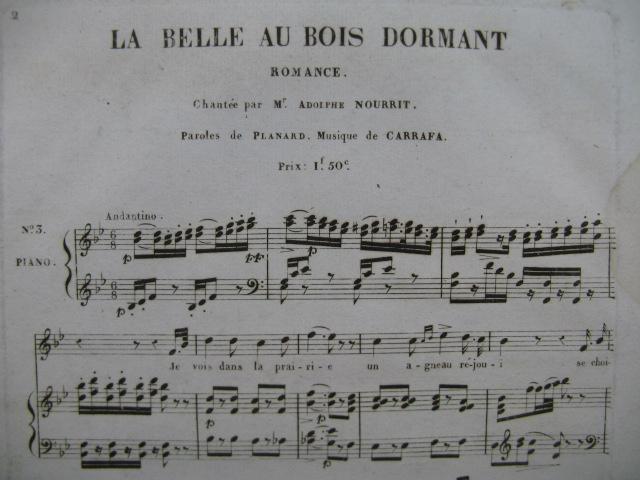 Carafa Michele La Belle Au Bois Dormant No 3 Chant Piano Ca15 By Carafa Michele La Belle Au Bois Dormant No 3 Chant Piano Ca15 Sheet Nbsp Music Partitions Anciennes Carafa Michele La Belle Au Bois Dormant No 3 Chant Piano Ca15 By Carafa Michele La Belle Au Bois Dormant No 3 Chant Piano Ca15 Sheet Nbsp Music Partitions Anciennes
