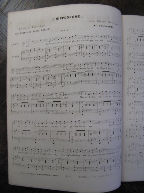GUÉNÉE M. L'Hippodrome Chant Piano ca1850 GUÉNÉE M. L'Hippodrome Chant Piano ca1850 [ ]