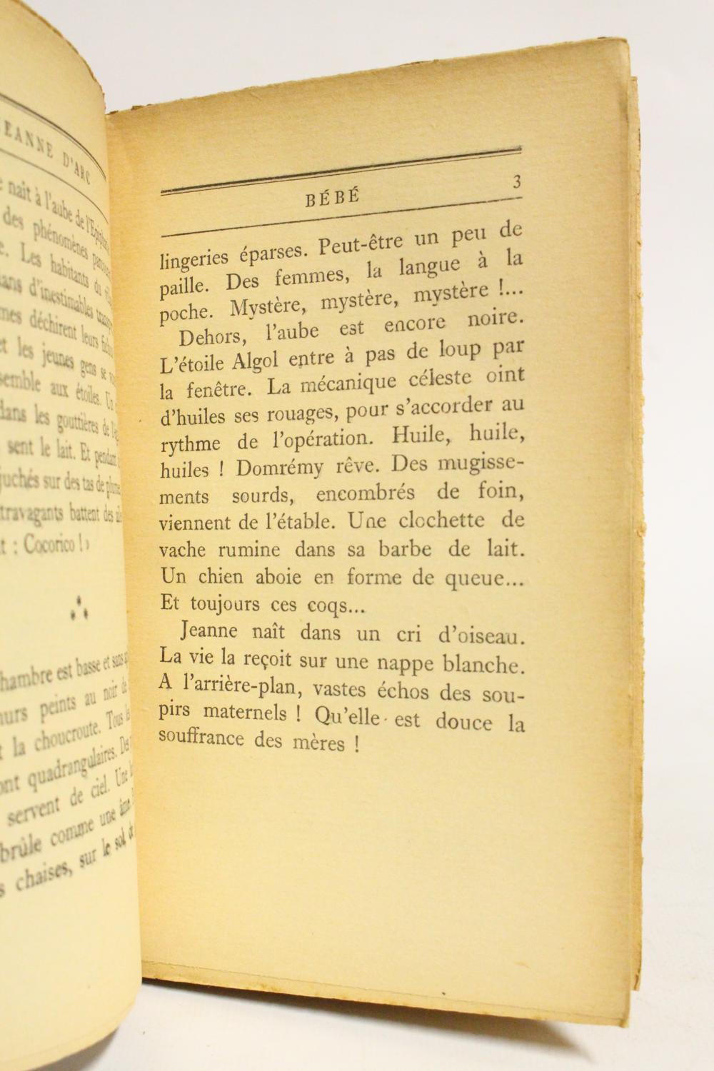 Jeanne d'Arc by DELTEIL Joseph: couverture souple (1925) Signed by ...