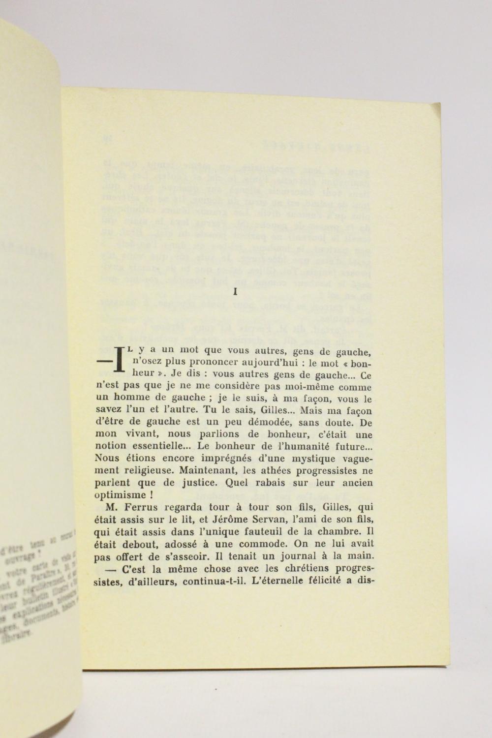 Cygne sauvage by CURTIS Jean-Louis: couverture souple (1962) Signed by ...