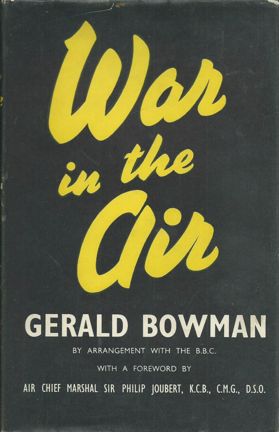 War in the Air - Bowman, Gerald