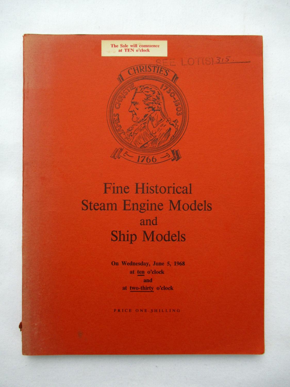 Fine Historical Steam Engine Models and Ship Models, Railway Relics, Locomotive Name Plates, Etc.and The Superb Twin-Screw Steam Yacht 'Hiniesta'. 5t