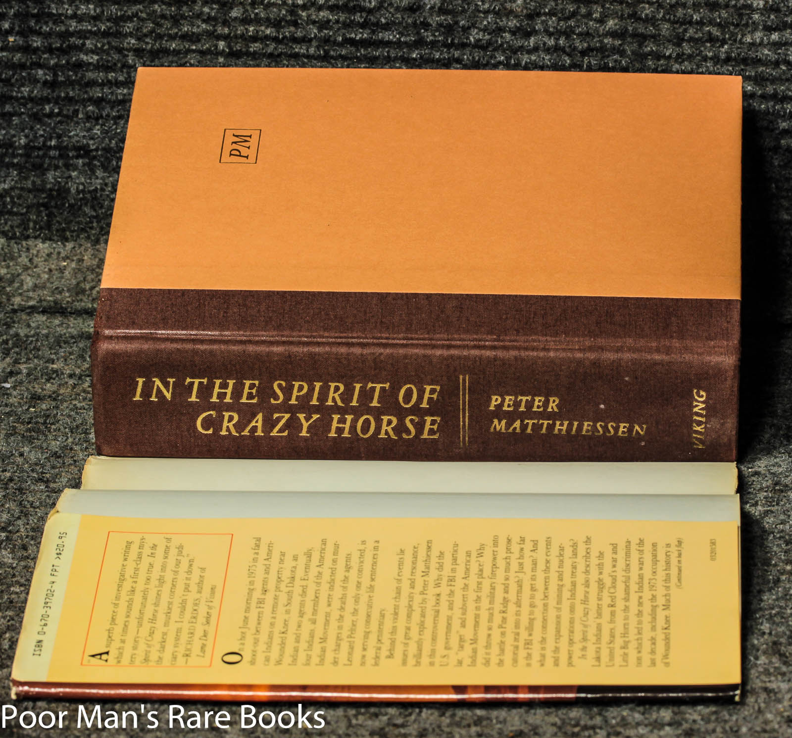In The Spirit Of Crazy Horse [review Copy] by Matthiessen, Peter Near Fine Hardcover (1983