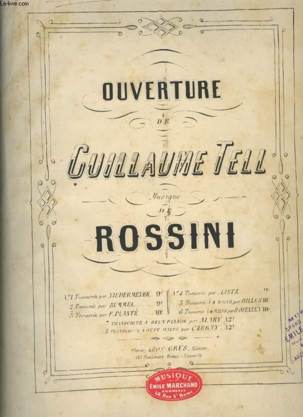 guillaume tell rossini ouverture opera guillaume