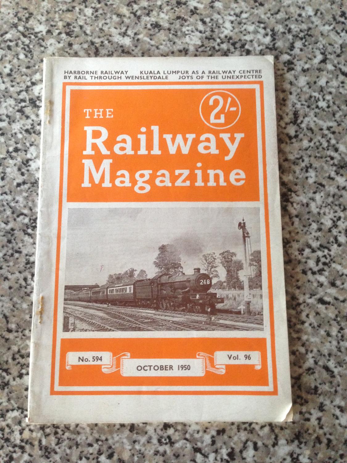 RAILWAY MAGAZINE ILLUSTRATED Publisher Bound Year Volumes 1950s MINT UNREAD 