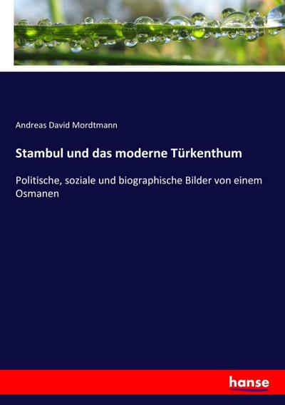 Stambul und das moderne Türkenthum : Politische, soziale und biographische Bilder von einem Osmanen - Andreas David Mordtmann