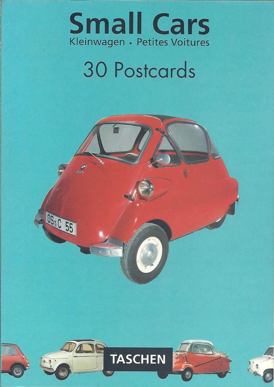 Small Cars Postcard Book Postcardbooks By Taschen Publishing Fine Soft Cover 1995 Eve S Book Garden