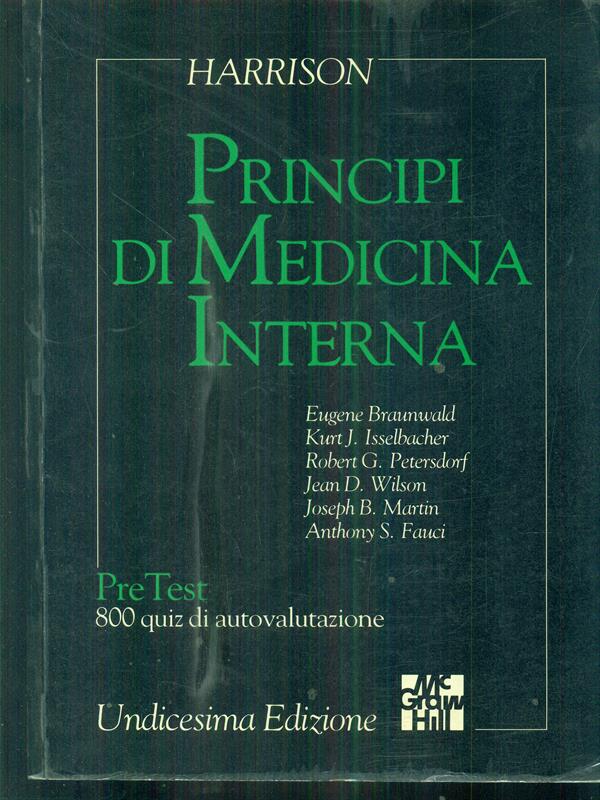 Principi di medicina interna - Pre test - Harrison