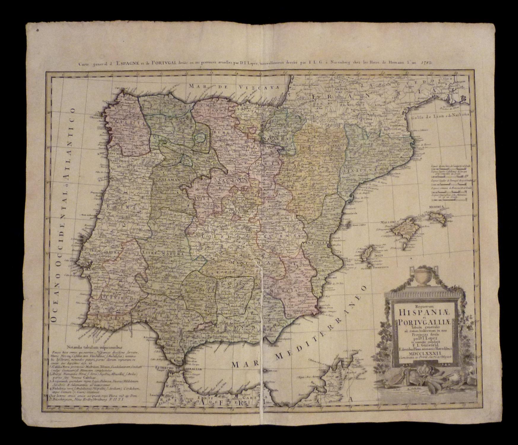 Map of the Provinces of Portugal - Províncias de Portugal