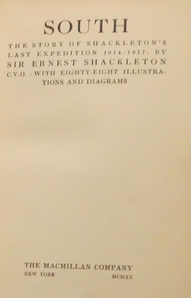 South by Ernest Shackleton South by Ernest Shackleton