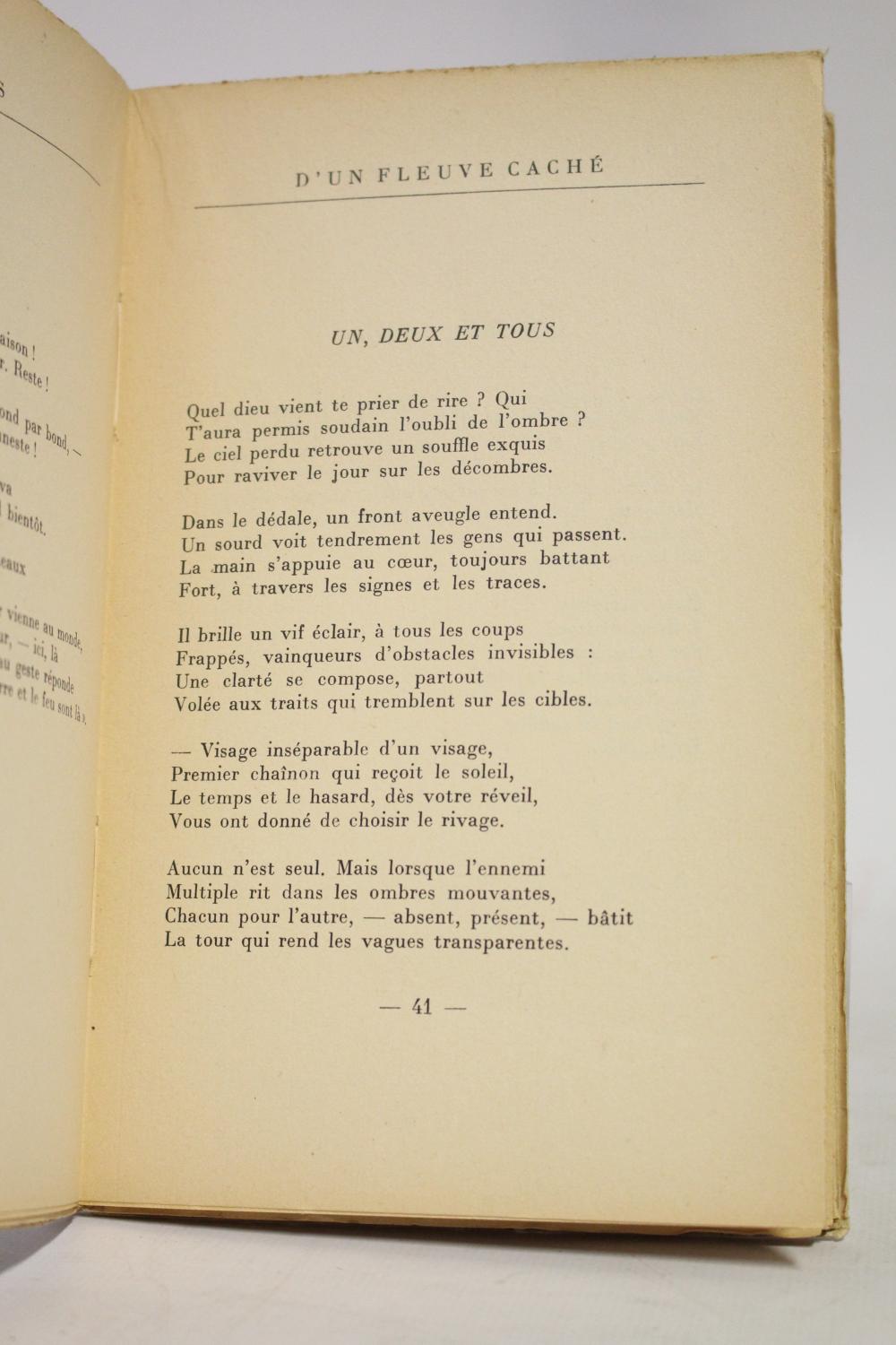 Accents by TARDIEU Jean: couverture souple (1939) | Librairie Le Feu Follet