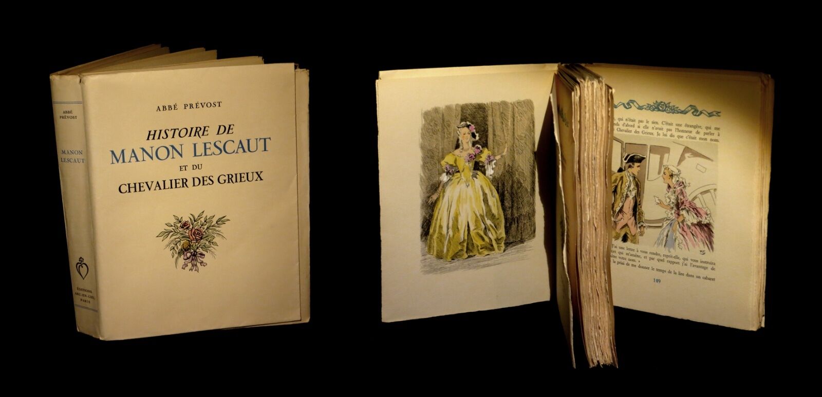 Histoire de Manon Lescaut et du Chevalier Des Grieux. by PREVOST d