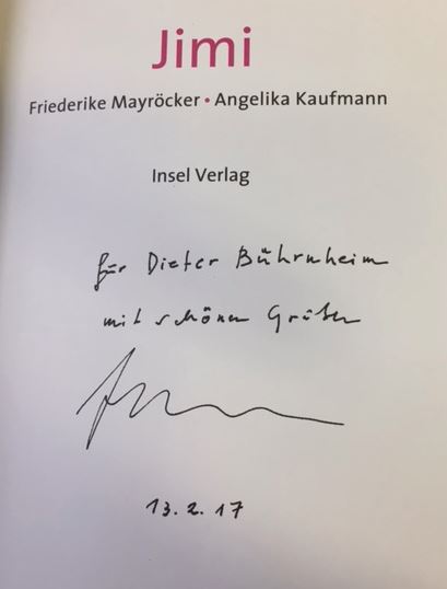 Jimi. - Mayröcker, Friederike und Angelika (Illustratorin) Kaufmann.