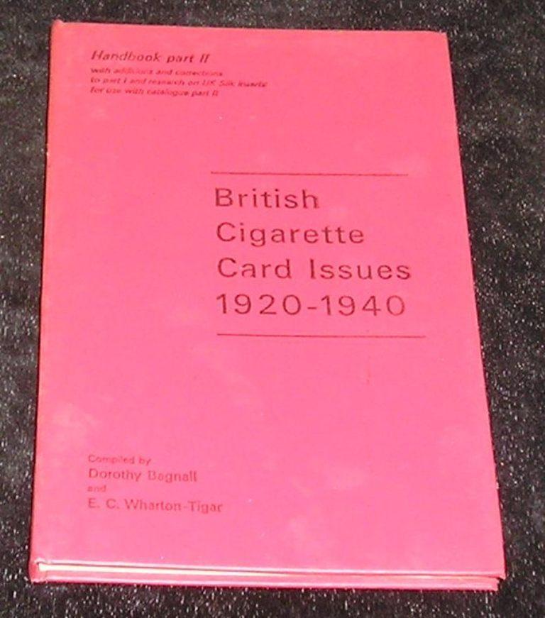 British Cigarette Card Issues 1920 1940 Handbook Part Ll By C L 