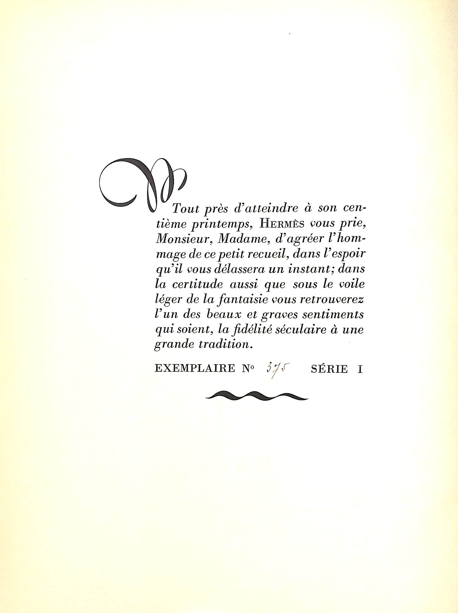 Hermès, livre, book, 100 ans, collection de Mr H, 1928