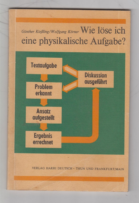 Wie löse ich eine physikalische Aufgabe? - Kießling, Günther und Wolfgang Körner