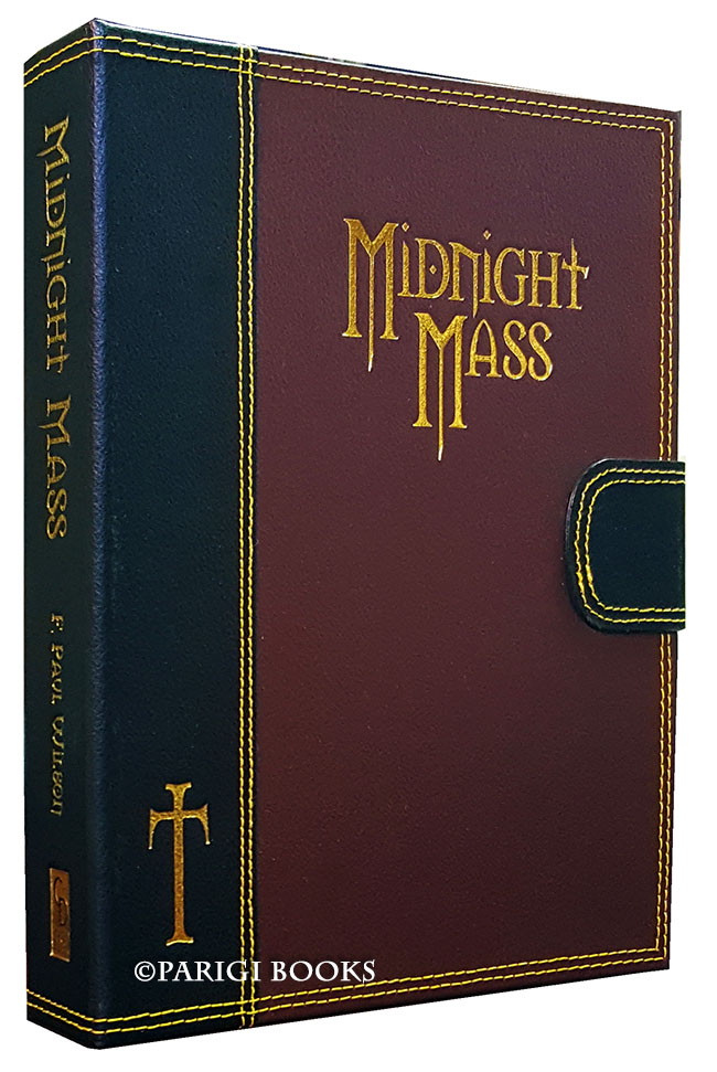 Midnight Mass. (Traycased Leather Bound Lettered Edition) by Wilson, F. Paul Hardcover (2005