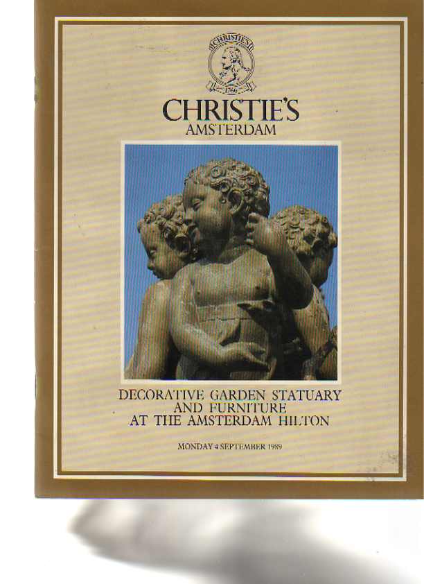Christies 1989 Decorative Garden Statuary and Furniture Christie's [Satisfaisant]