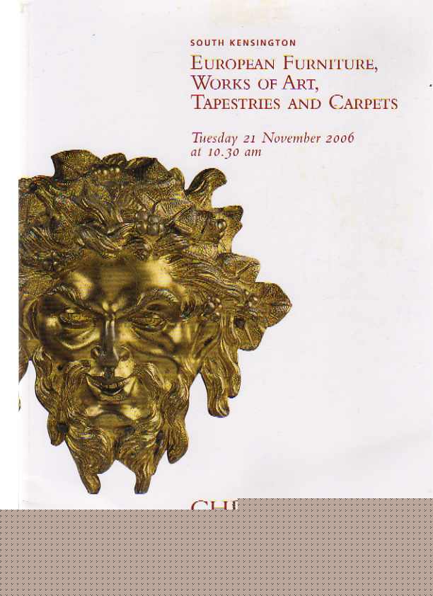 Christies 2006 European Furniture, Works of Art, Tapestries Christie's [Used - Good]