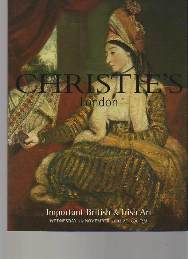 Christies 2003 Important British & Irish Art Christie's [Satisfaisant]