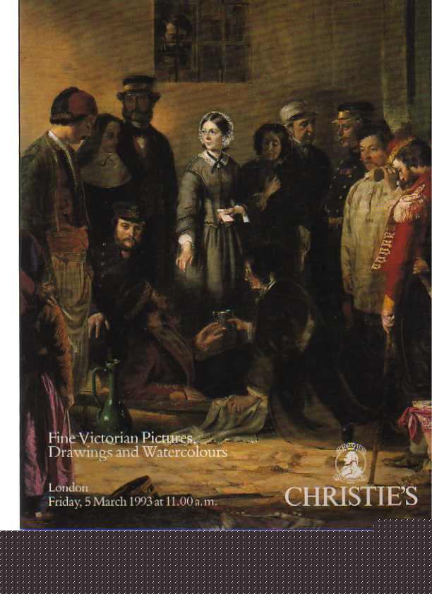Christies 1993 Fine Victorian Pictures, Drawings, Watercolours Christie's [Satisfaisant]