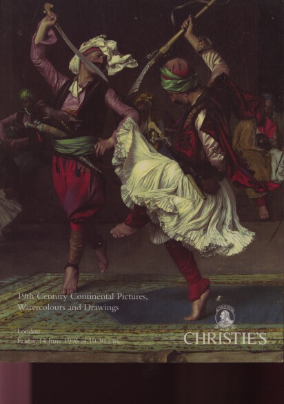 Christies June 1996 19th C Continental Pictures, Watercolours, Christie's [Satisfaisant]