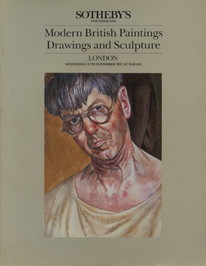 Sothebys November 1987 Modern British Paintings, Drawings & Sculpture Sothebys [Satisfaisant]